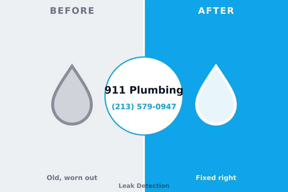 Before and after: plumbing repair Oak Lawn, IL